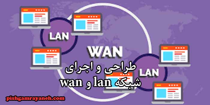 طراحی و اجرای شبکه lan و wan