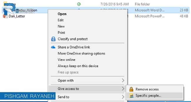 ساخت فایل سرور در ویندوز 10